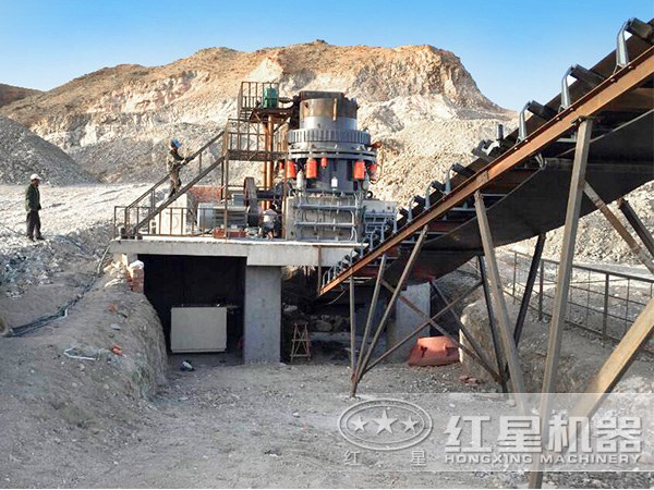 河北唐山彈簧圓錐破碎機案例現(xiàn)場2 河北唐山彈簧圓錐破碎機案例現(xiàn)場2