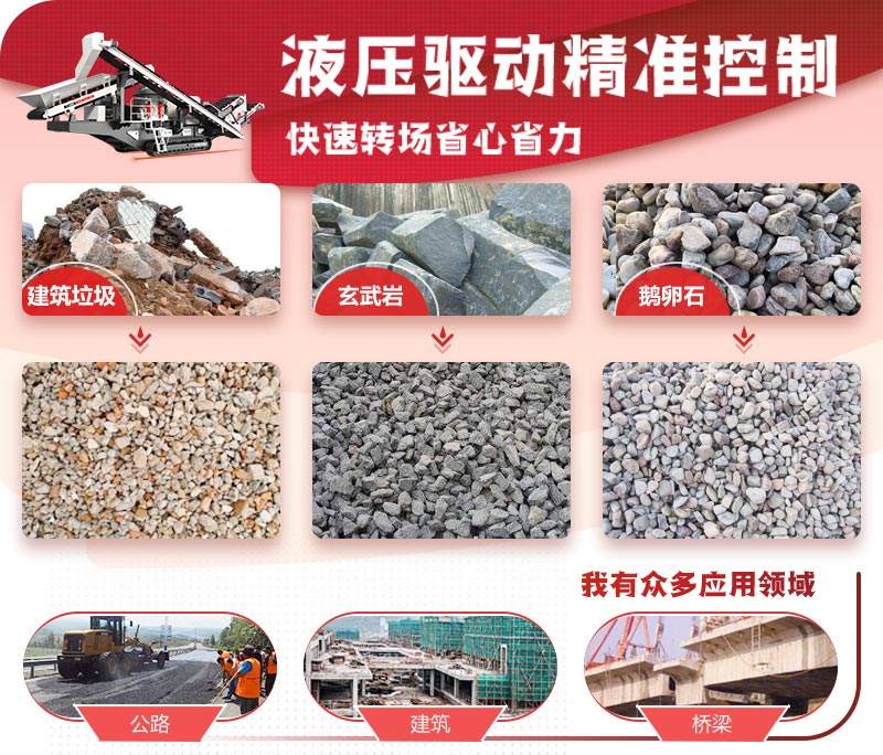 履帶式移動破碎站應用領(lǐng)域 履帶式移動破碎站應用領(lǐng)域
