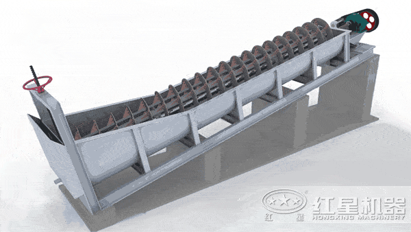黑錳礦螺旋分級機(jī)工作原理 黑錳礦螺旋分級機(jī)工作原理