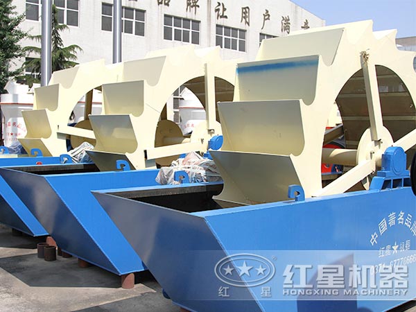 風(fēng)化砂洗砂機(jī):?jiǎn)屋喍? title=