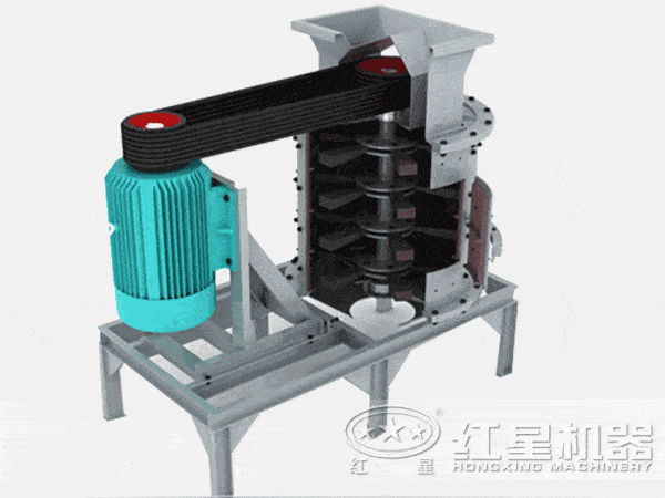 石灰?guī)r復(fù)合式破碎機(jī)工作原理 石灰?guī)r復(fù)合式破碎機(jī)工作原理