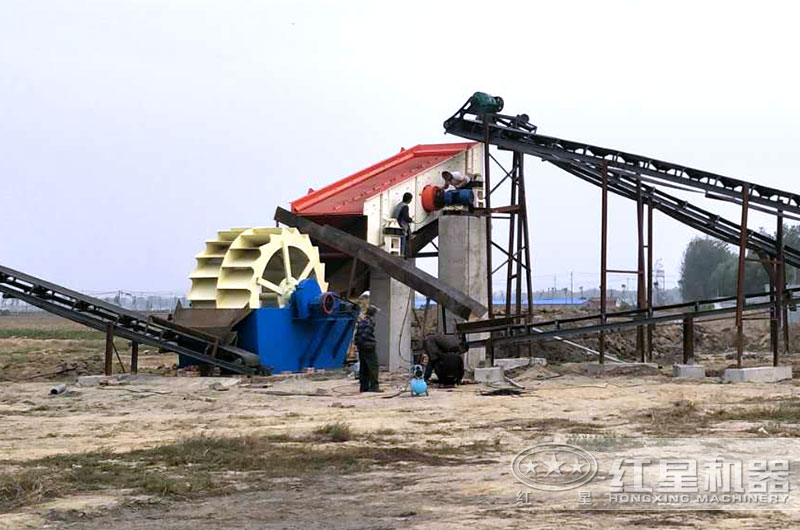 洗砂機(jī)作業(yè)現(xiàn)場(chǎng)圖片 洗砂機(jī)作業(yè)現(xiàn)場(chǎng)圖片