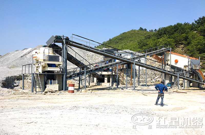 平頂山小型機制砂設(shè)備生產(chǎn)線現(xiàn)場 平頂山小型機制砂設(shè)備生產(chǎn)線現(xiàn)場