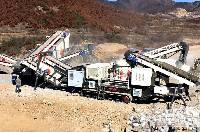流動性打石機(jī)現(xiàn)場 流動性打石機(jī)現(xiàn)場