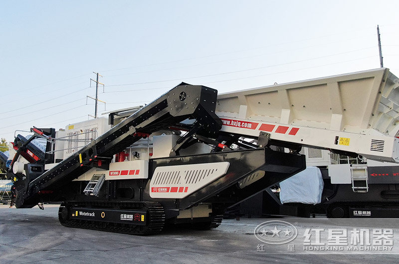 履帶式移動(dòng)圓錐破碎機(jī)械 履帶式移動(dòng)圓錐破碎機(jī)械