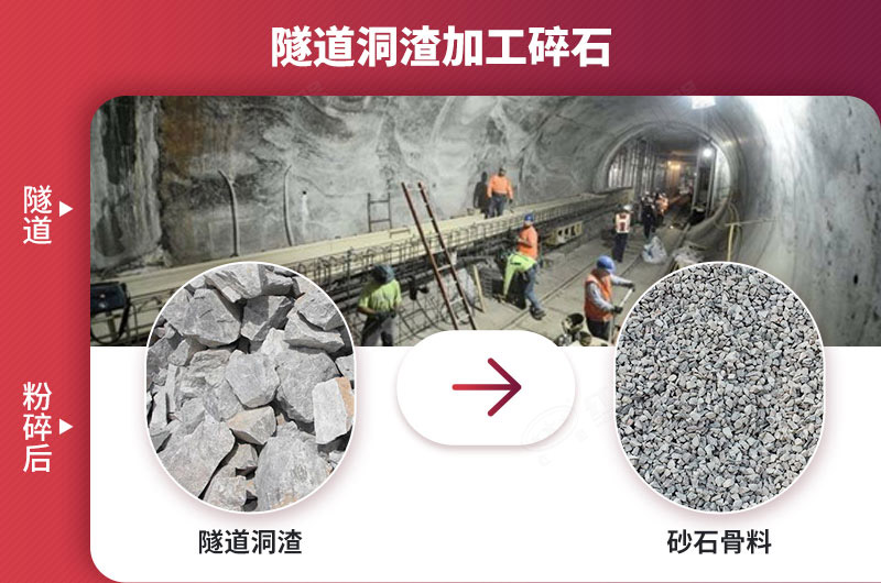 洞渣加工碎石 洞渣加工碎石
